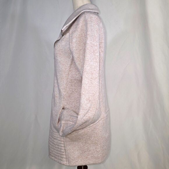 Thread & Supply Peachy Tan Moonlight Fleece Knit Jacket Size Large - Picture 4 of 9